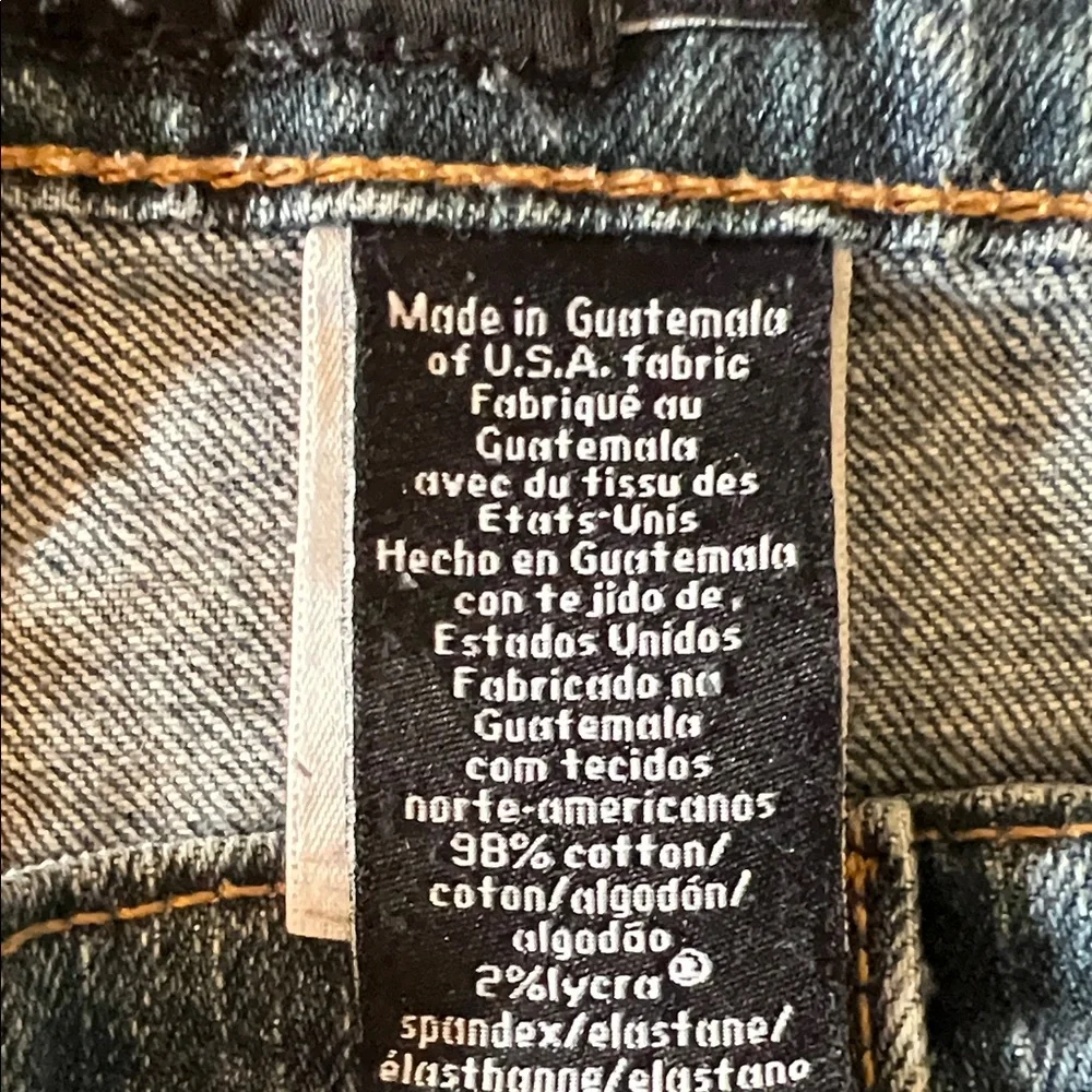 Calvin Klein Denim Jeans in Deep Blue Retro, purchased in 2005 - Picture 4 of 10